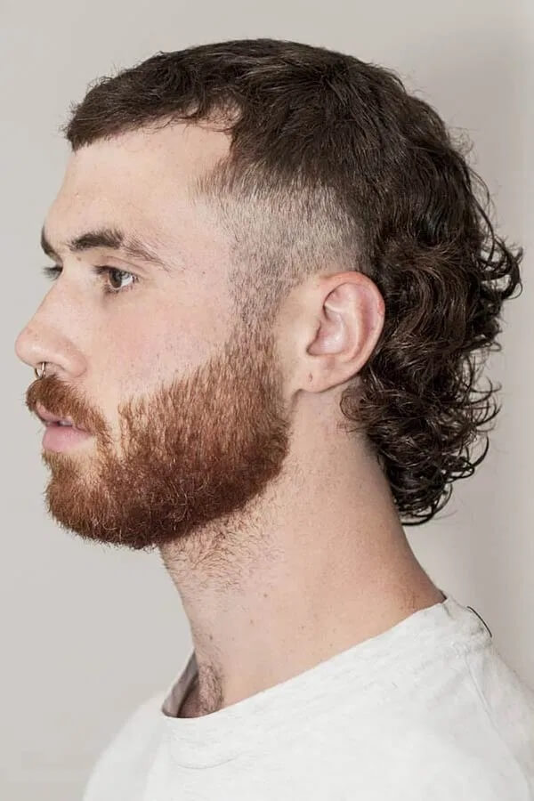 Mullet With Beard
