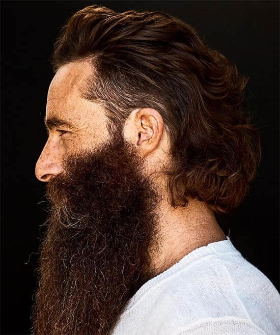 Mullet With Beard